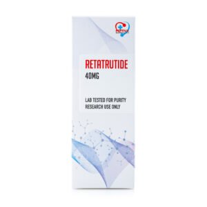 Retatrutide 40mg research peptide UK lab tested in vitro use naukalabs