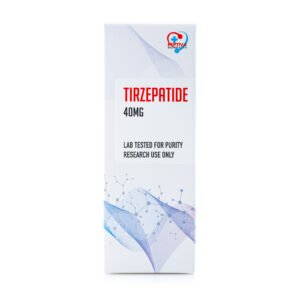 Tirzepatide 40mg research peptide UK lab tested in vitro use naukalabs