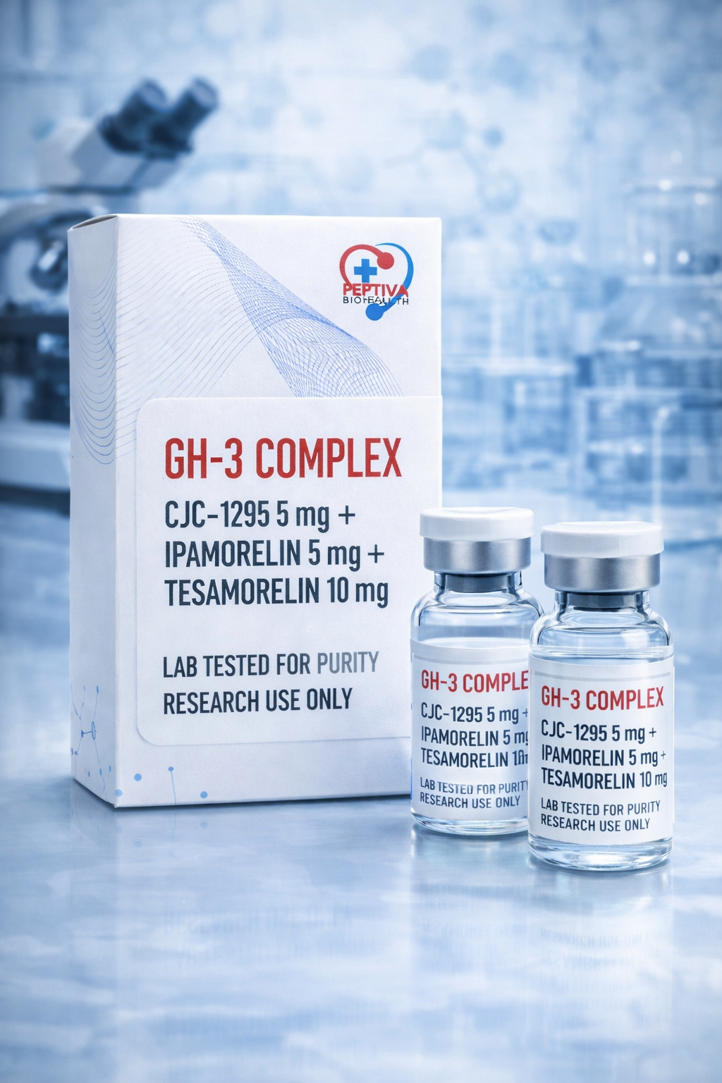 GH-3 complex research peptide UK growth hormone peptide compound naukalabs